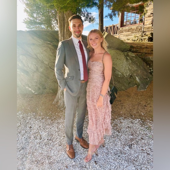 Shona Joy Paulette Ruched Midi Dress US size 4 - Picture 7 of 8